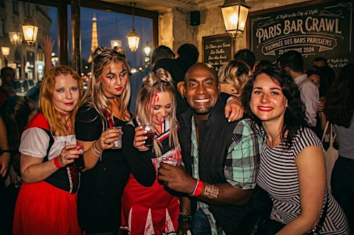 Halloween Bar Crawl Party Paris