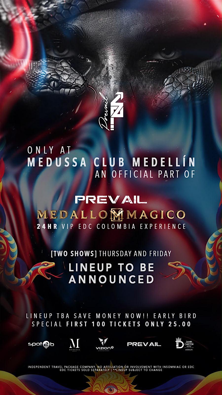 EDC PRE-PARTY FRIDAY AT MEDUSSA (Techno/Progressive Vibes)