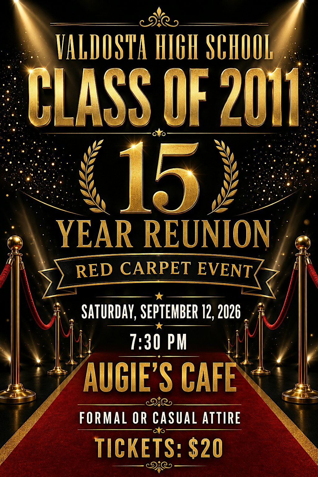 Class of 2011 (15) Year Anniversary