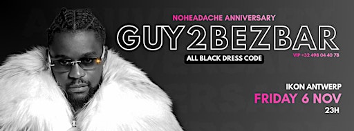 NOHEADACHE ANNIVERSARY ALL BLACK