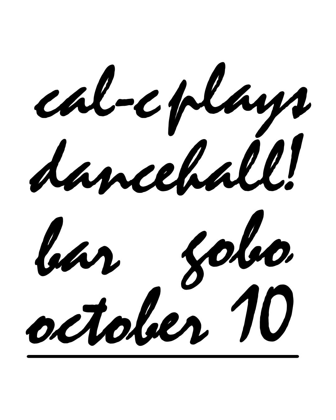 Cal-C Plays Dancehall At Bar Gobo