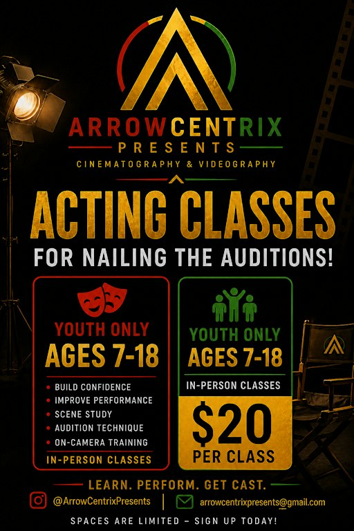 Youth Acting Classes Beginner/Intermediate