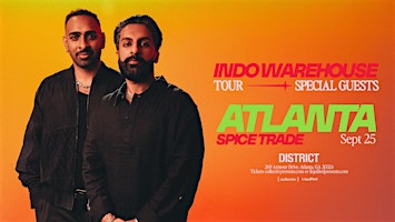 INDO WAREHOUSE | Friday September 25th 2026  | District Atlanta