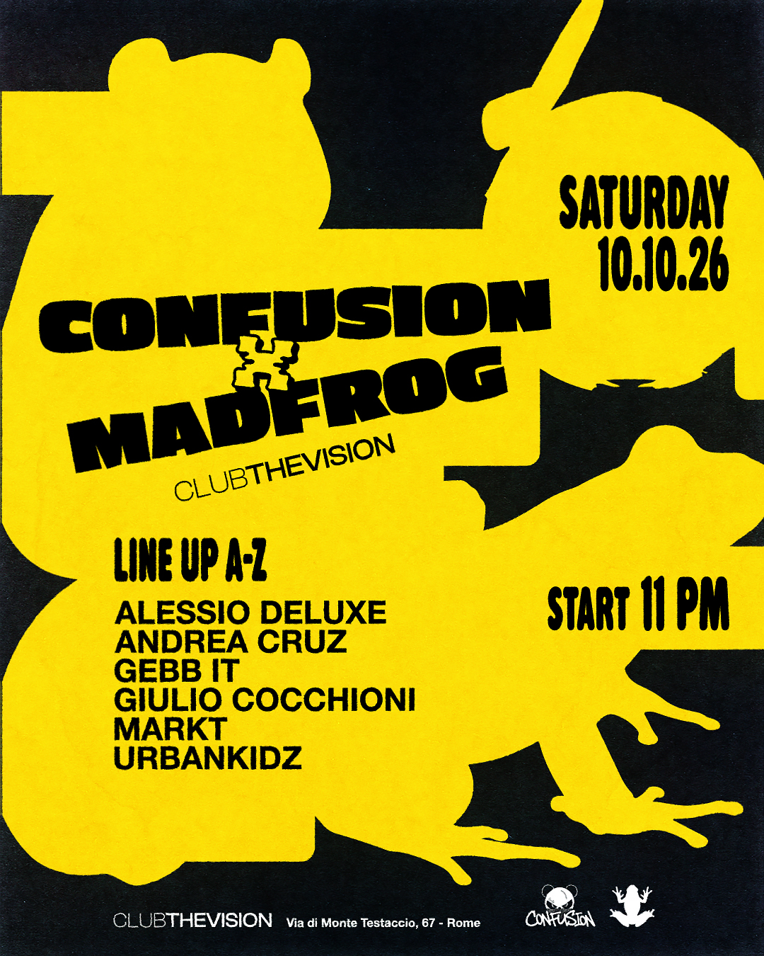 CONFUSION x MADFROG