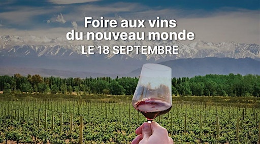 18 septembre : Foire aux vins