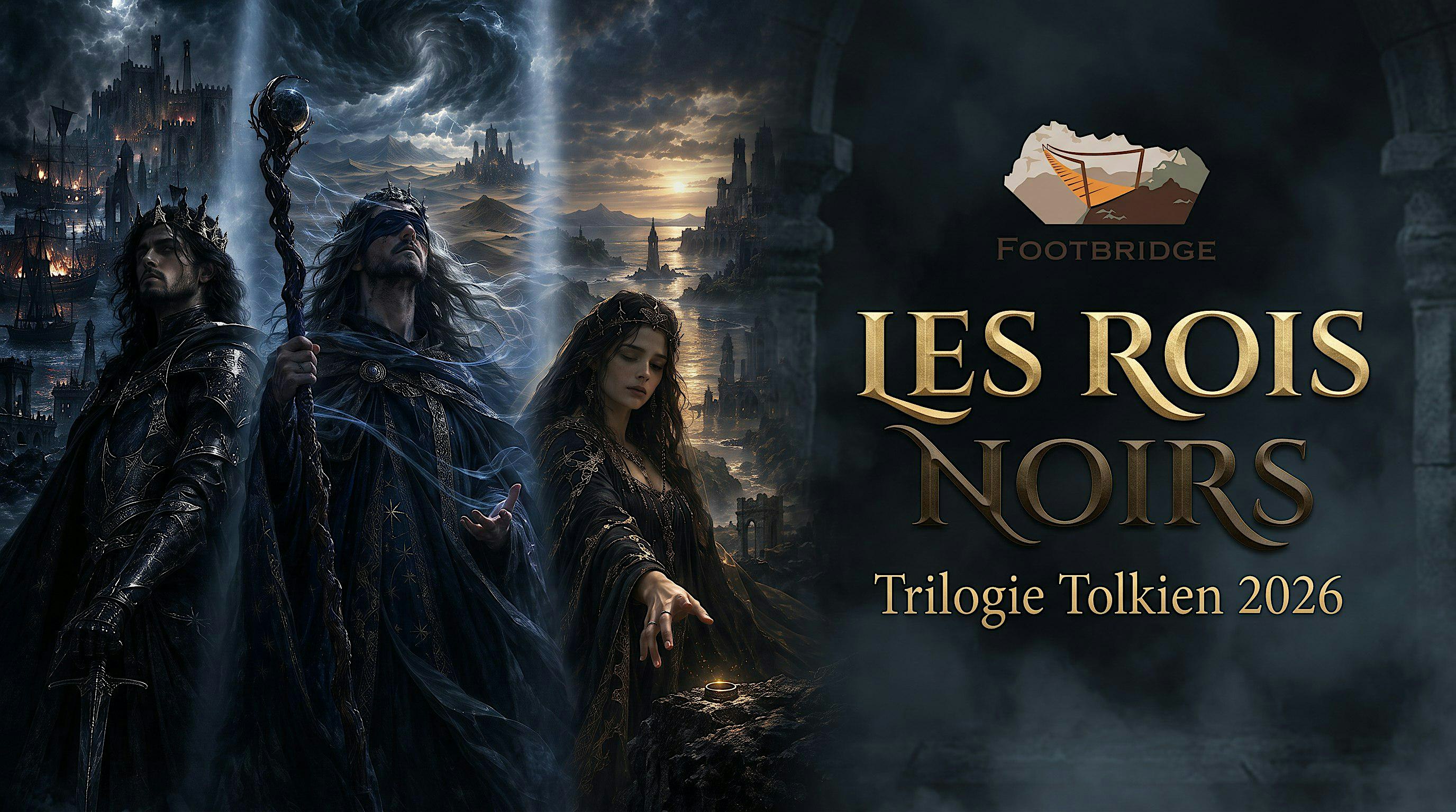 Les rois noirs - une trilogie multi-table dans l'univers de Tolkien