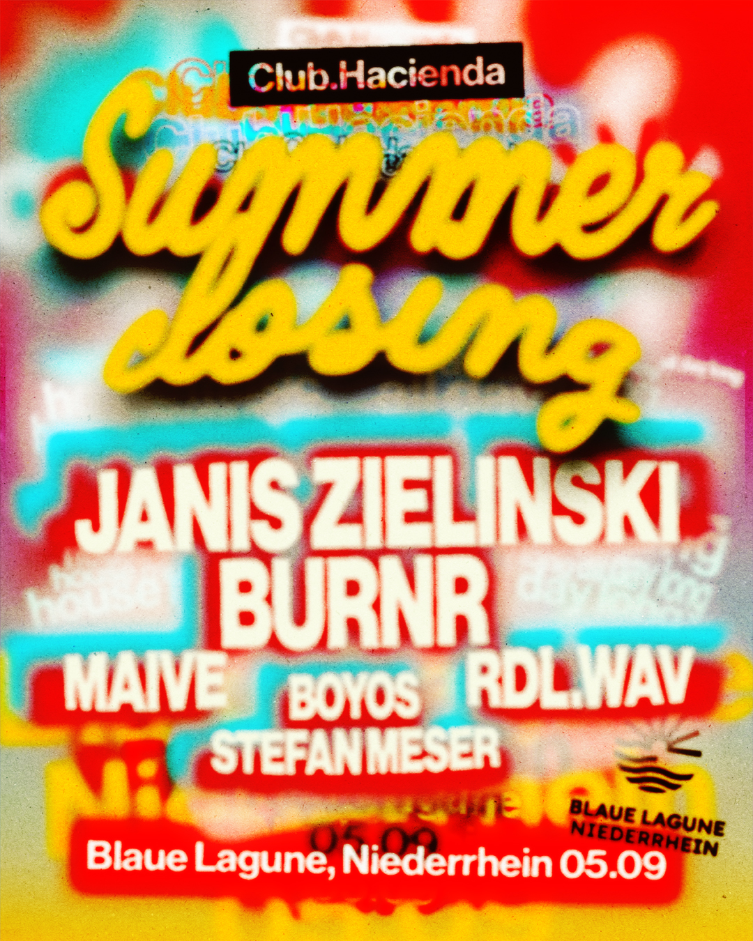 Club Hacienda Summer Closing