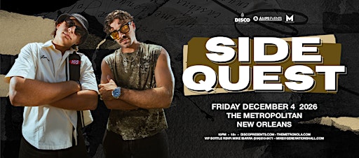 SIDEQUEST- Live at the Metropolitan