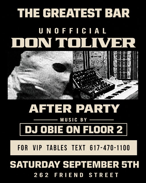 Don Toliver Unofficial After Party @ The Greatest Bar