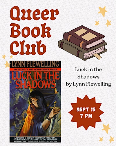 September Queer Book Club: Luck in the Shadows