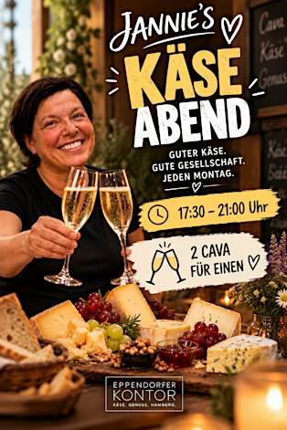 JANNIE’S KÄSEABEND – JEDEN MONTAG