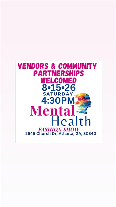 Mental Health Fashion Show ATL