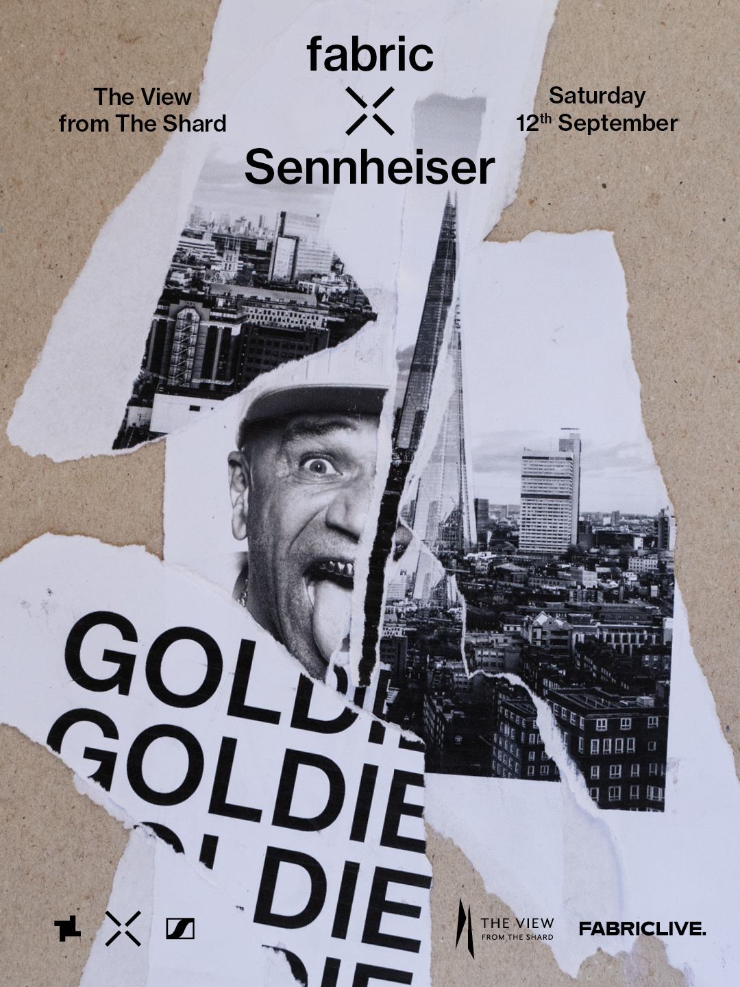 fabric x Sennheiser: Goldie at The View From The Shard