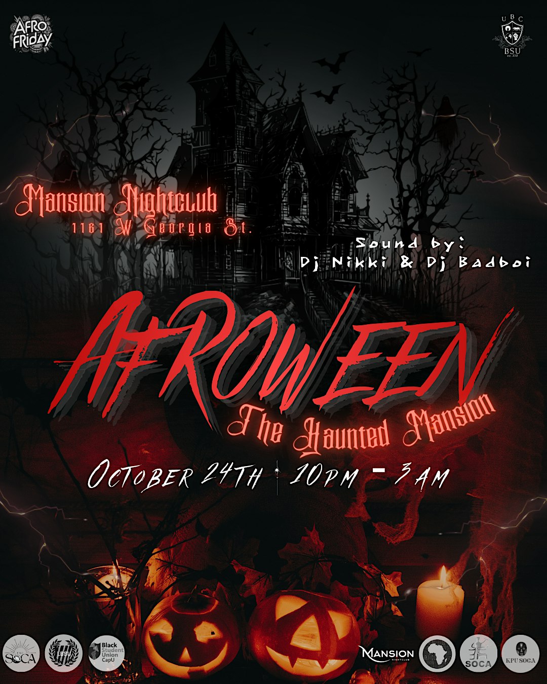 AFROWEEN: The Haunted Mansion
