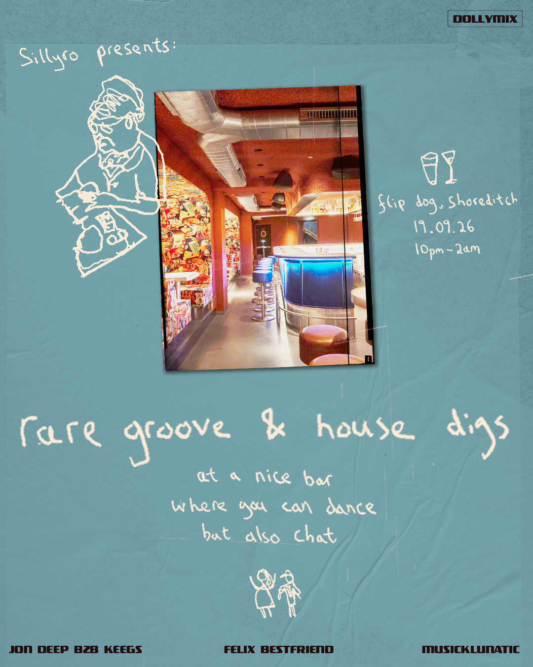 SILLYRO presents: Rare Groove & House Digs