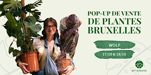 Grande vente pop-up de plantes à Bruxelles: Green meets food at WOLF