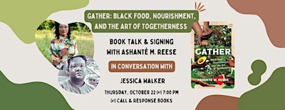 Book Talk: Gather with Ashanté M. Reese