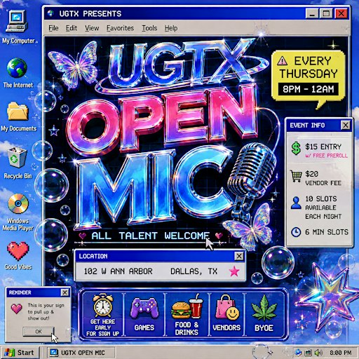 Underground Texas Open mic