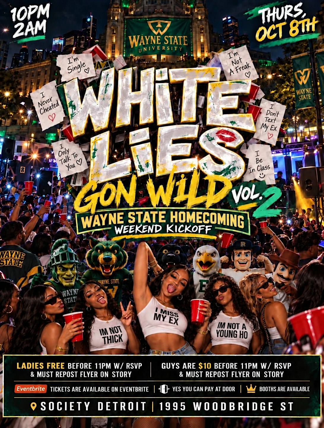 WHITE LIES GONE WILD x PROJECT TWERKSUMN