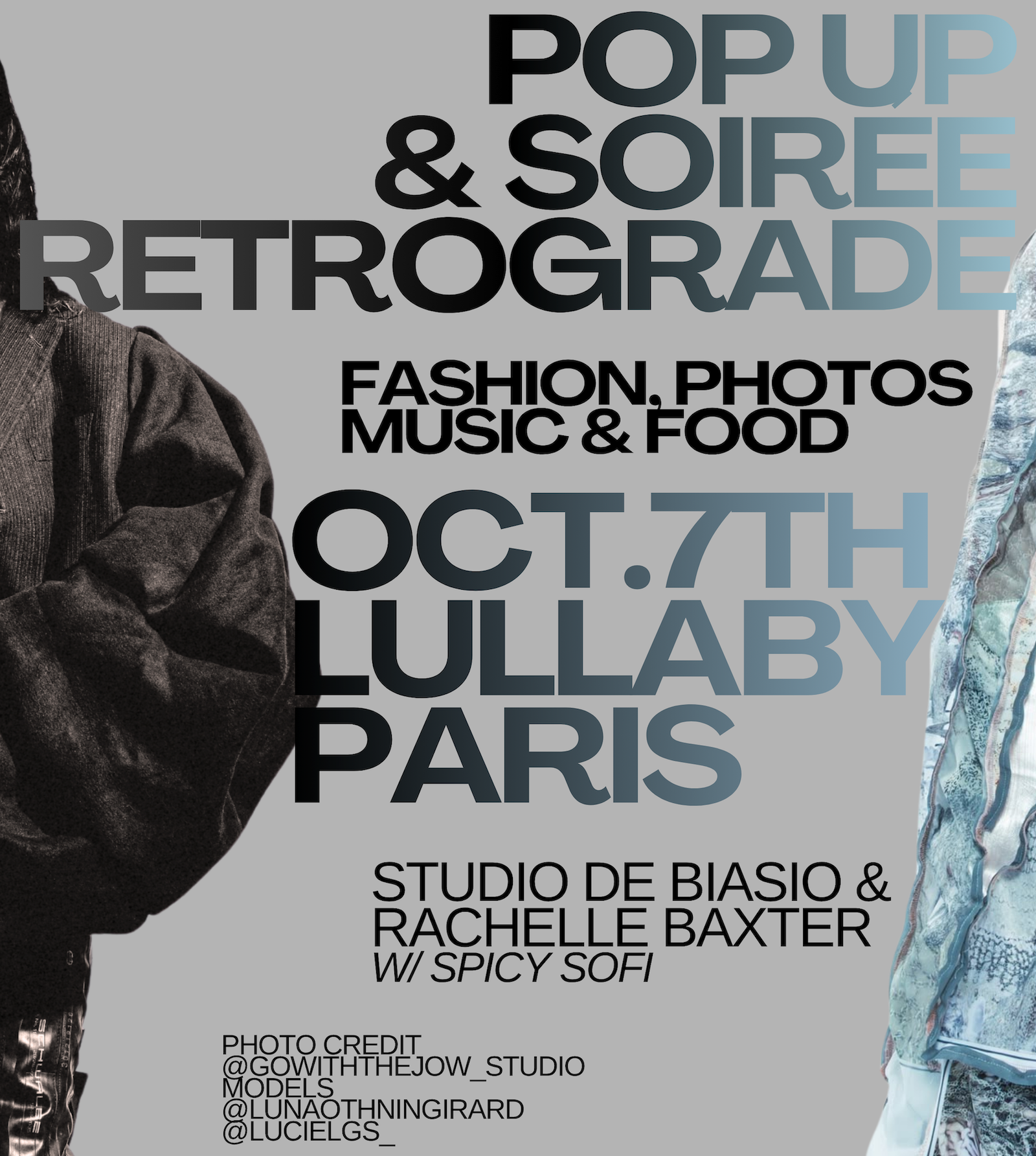 FASHION WEEK CLOSING - RETROGRADE POP-UP