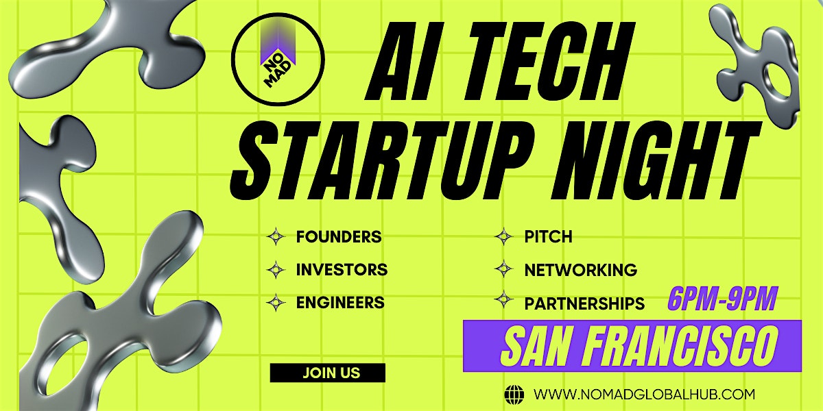 AI Tech & Startup Night — San Francisco