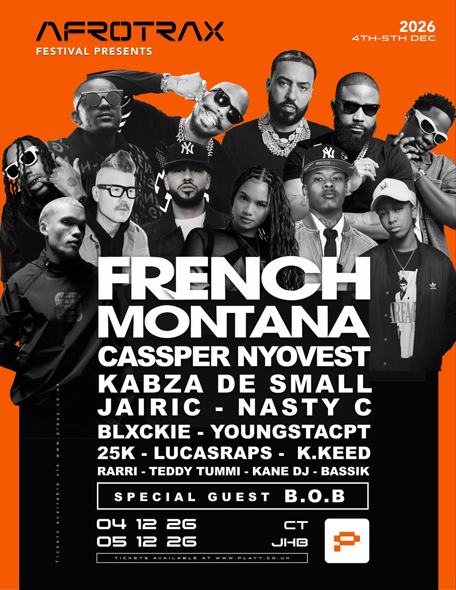 AFROTRAX presents French Montana & Guests