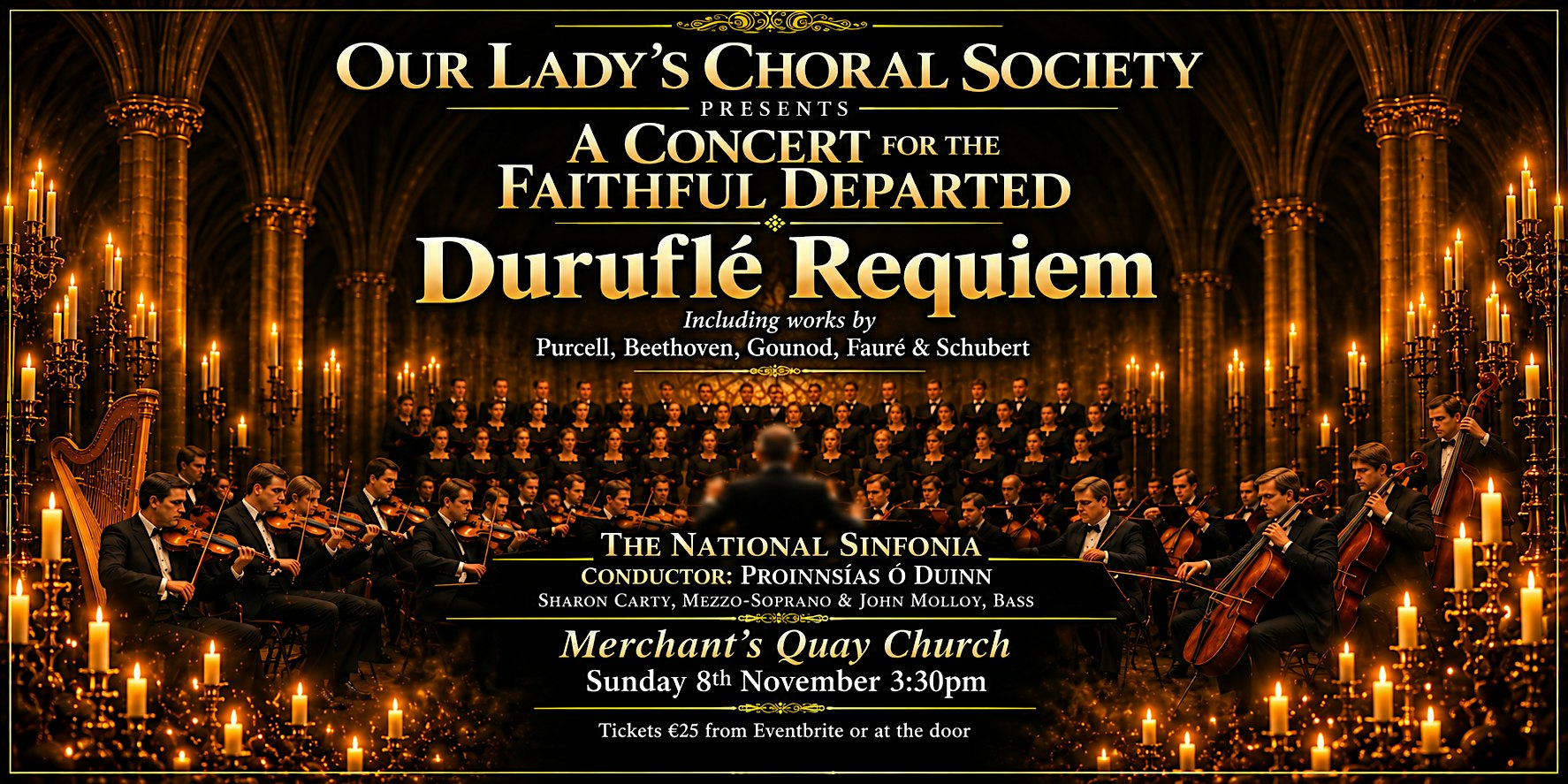 A prèmiere concert for the Faithful Departed – Duruflé Requiem `