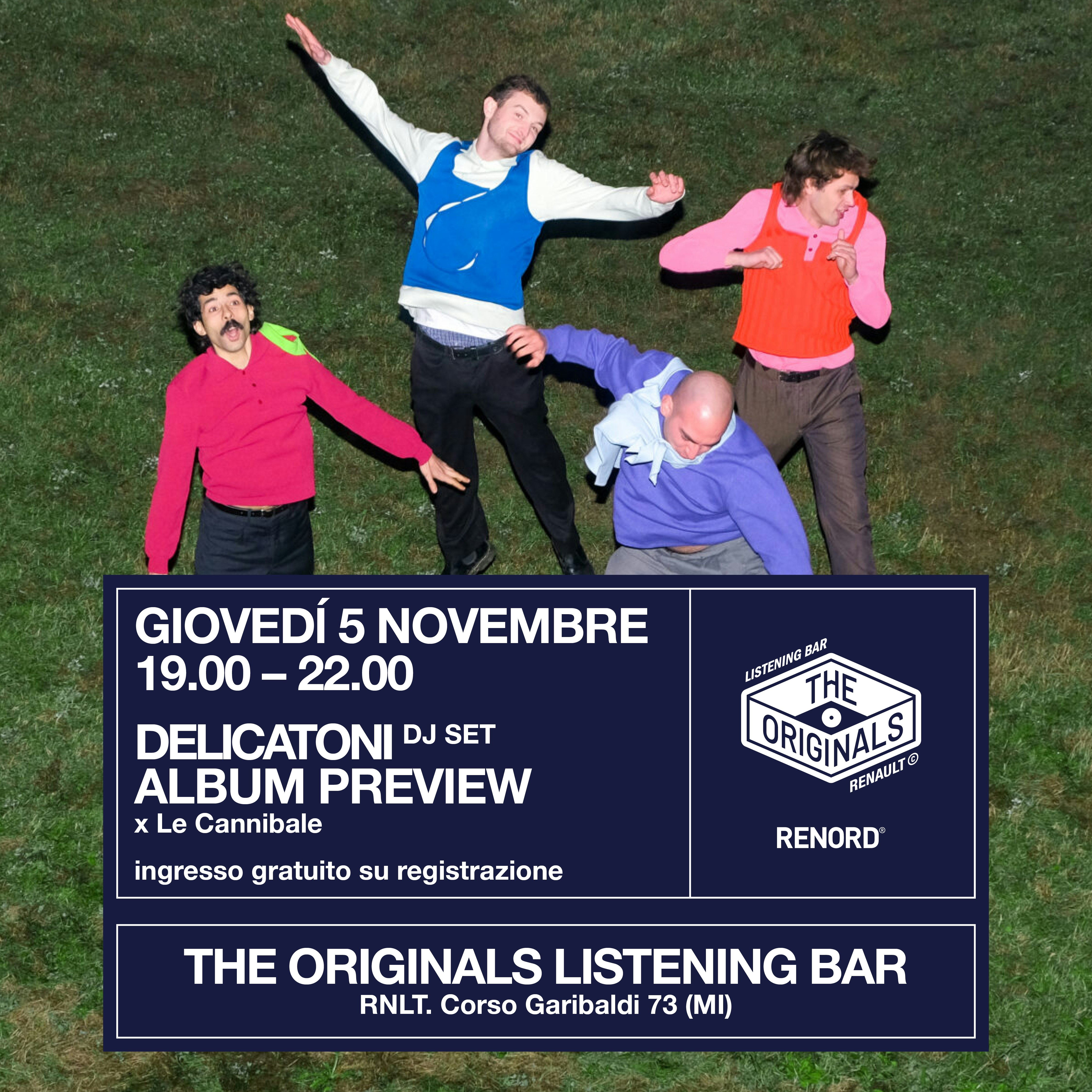 The Originals Listening Bar - Delicatoni, Le Cannibale