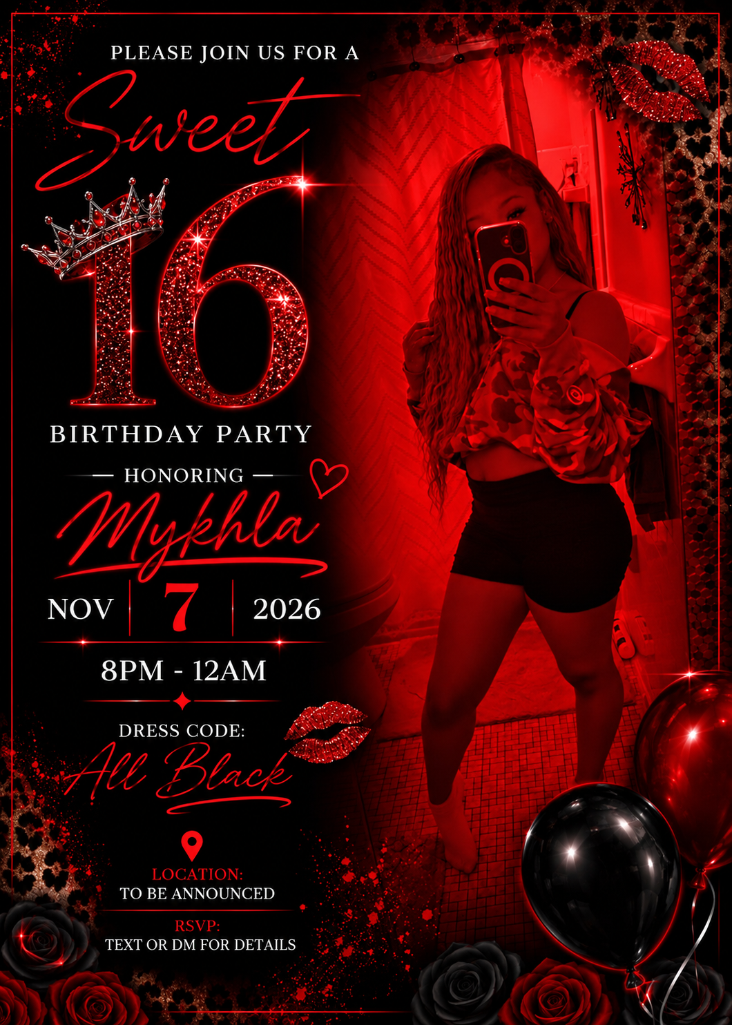 Mykhla Sweet 16