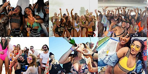 #1 Miami Boat Party - Yacht Party Booze Cruise w/ Open Bar & Live Music!