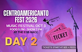 Centroamericanto Fest 2026 - Music day