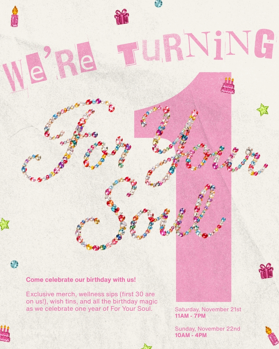 FYS is Turning 1!!