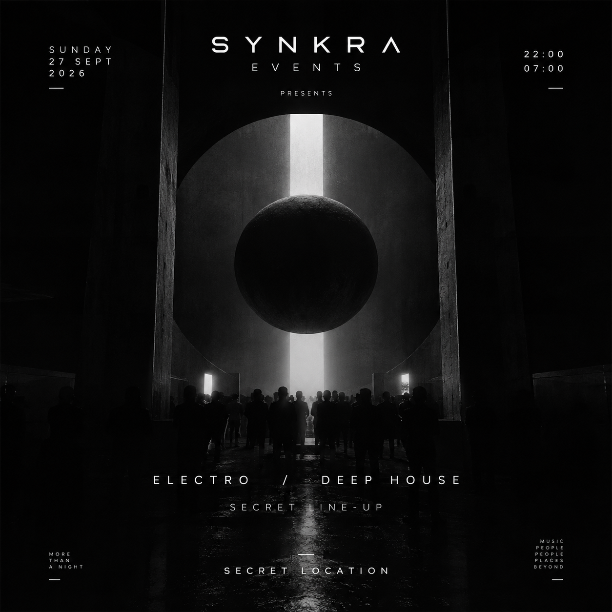 SYNKRA EVENTS PRESENTS: SYNTHETIC VOID — SEPTEMBER 27TH