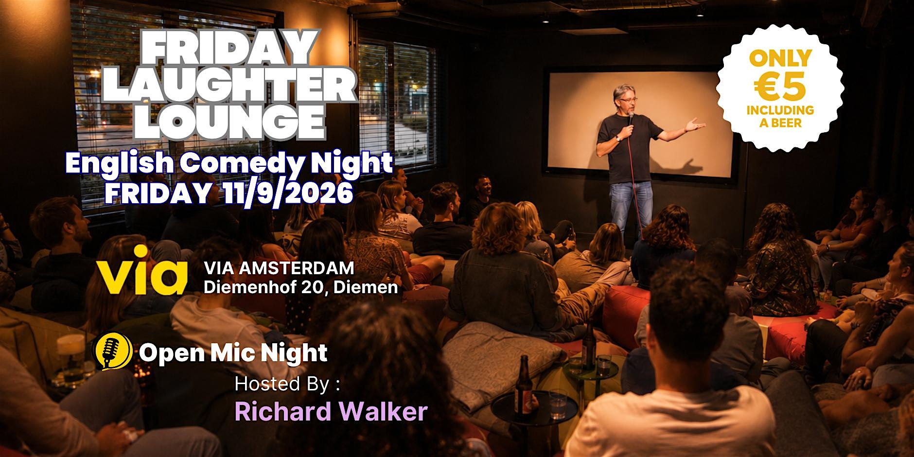 Friday Laughter Lounge Sept. 11thh