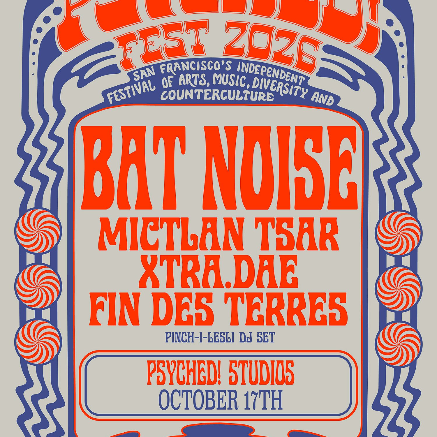 Bat Noise at Psyched! Studios