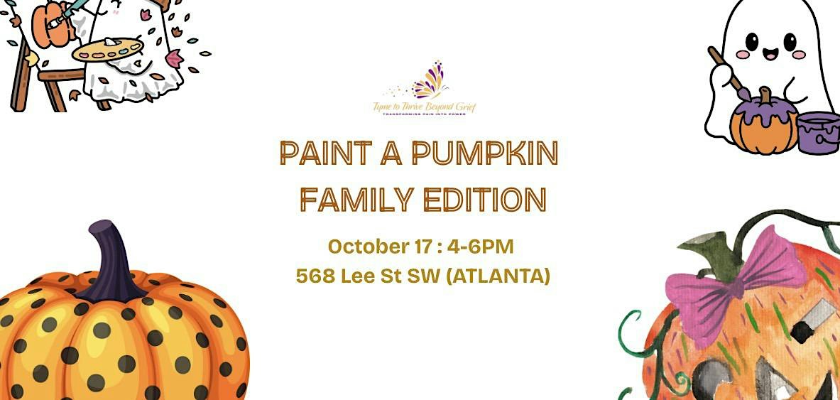 Paint A Pumpkin - Family Edition