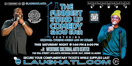 Organized Funny presents Open Mic Comedy this Saturday