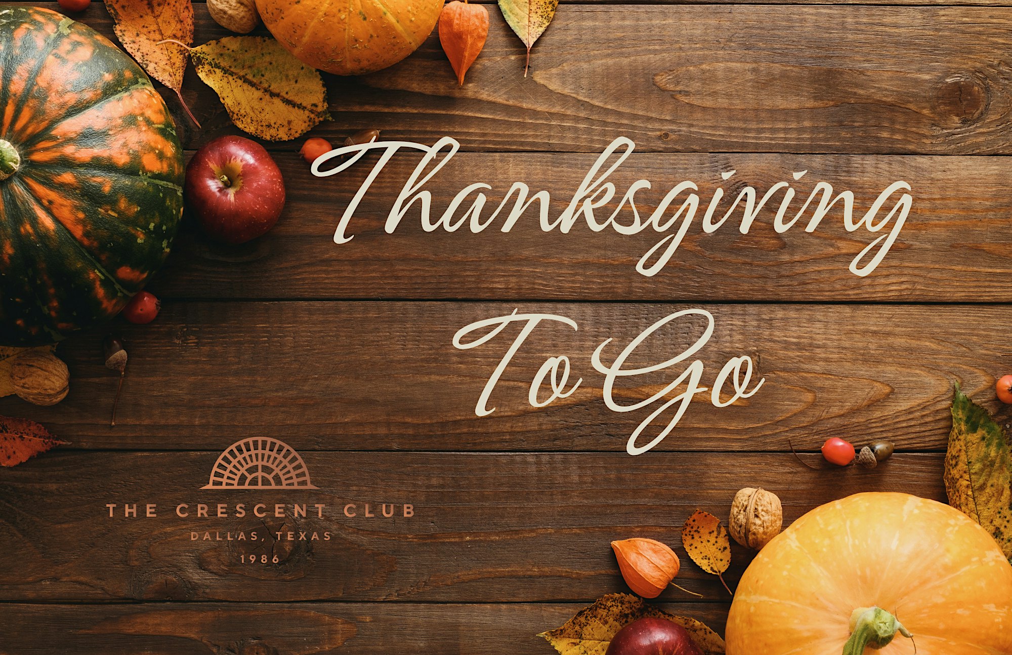 Thanksgiving To-Go!