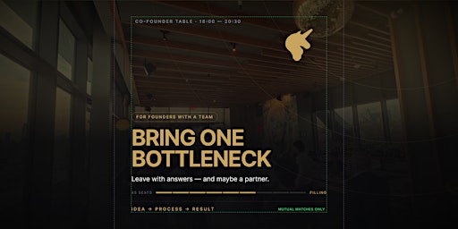 Sydney Founder Table: Bring One Bottleneck, Leave With Answers