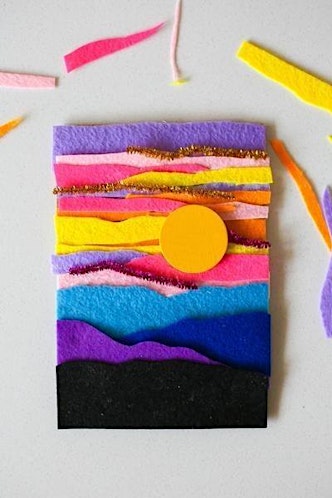 Viltlandschapjes maken 4+
