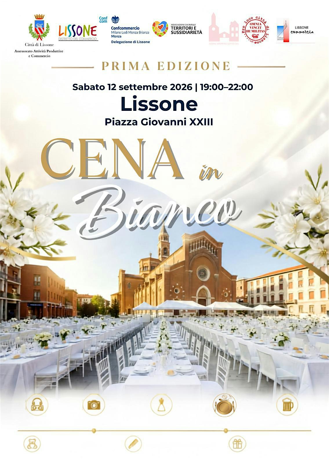 Cena in Bianco Lissone