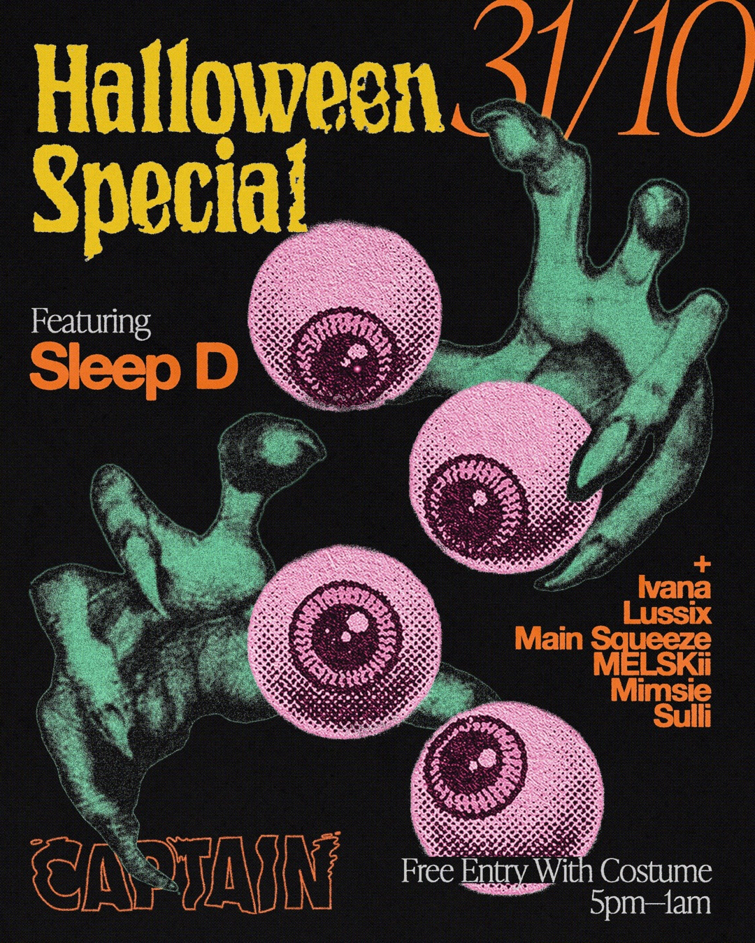 Captain Pres. Halloween feat. Sleep D