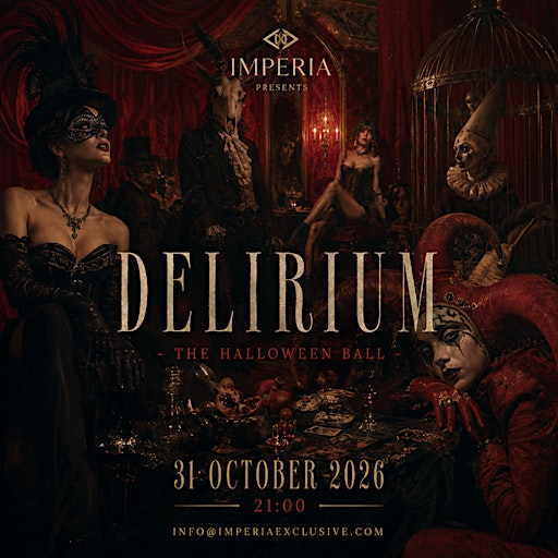 DELIRIUM - Halloween Night - Dark Cabaret and Ghost Gala