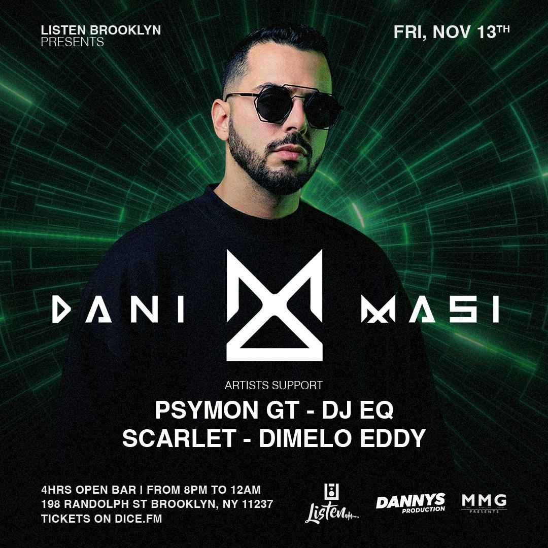 DANI MASI - PSYMON GT - DJ EQ - SCARLET - DIMELO EDDY