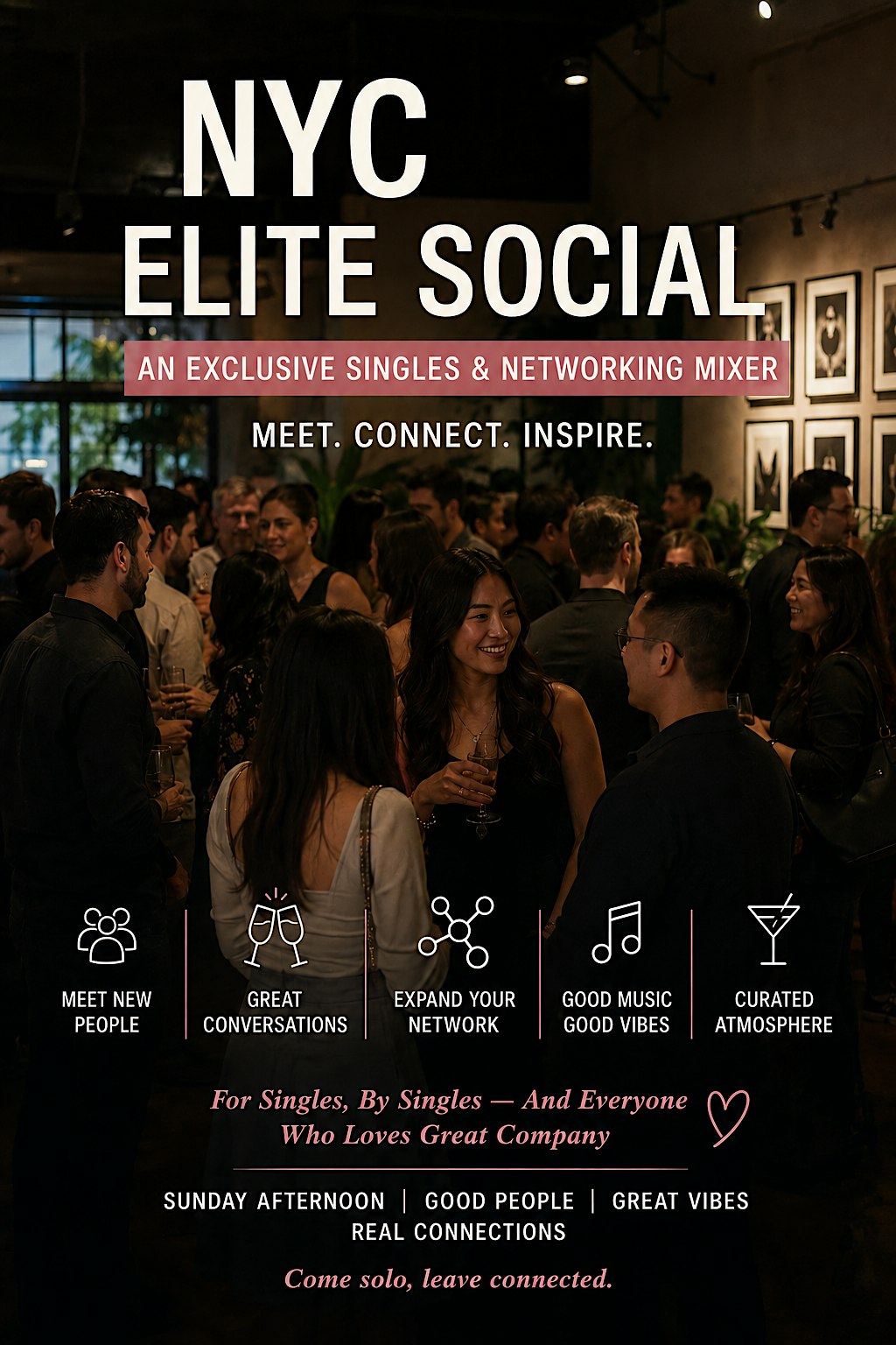 NYC Elite Social: An Exclusive Singles & Networking Mixer