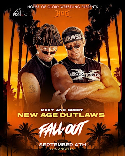 The New Age Outlaws Autograph Experience House of Glory Los Angeles