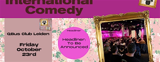 International Stand Up Comedy @QBus Club Leiden