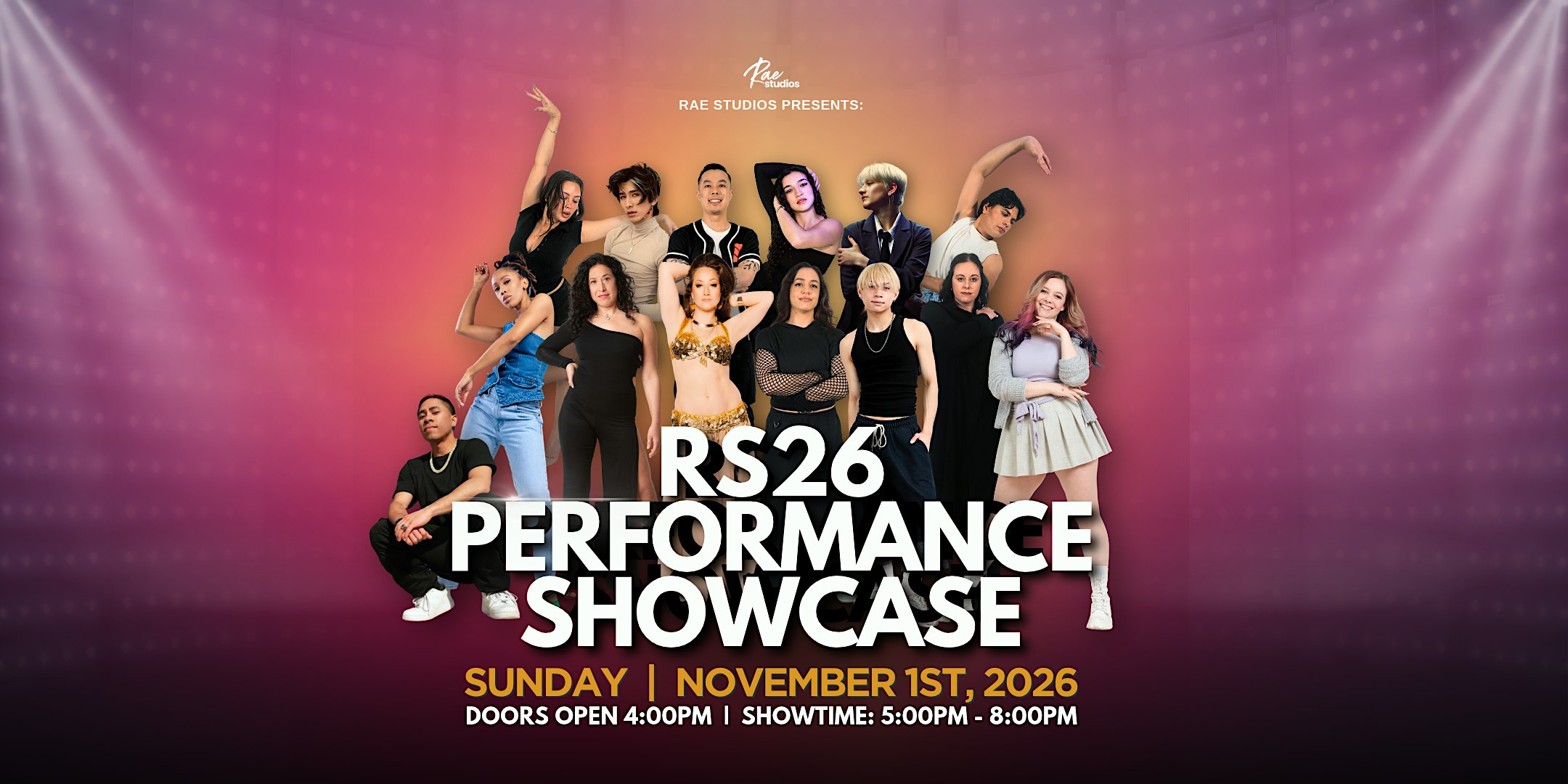 RS26: Fall Edition at the Palace of Fine Arts
