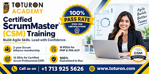 2 Days Certified ScrumMaster (CSM) Training in Laval, QC