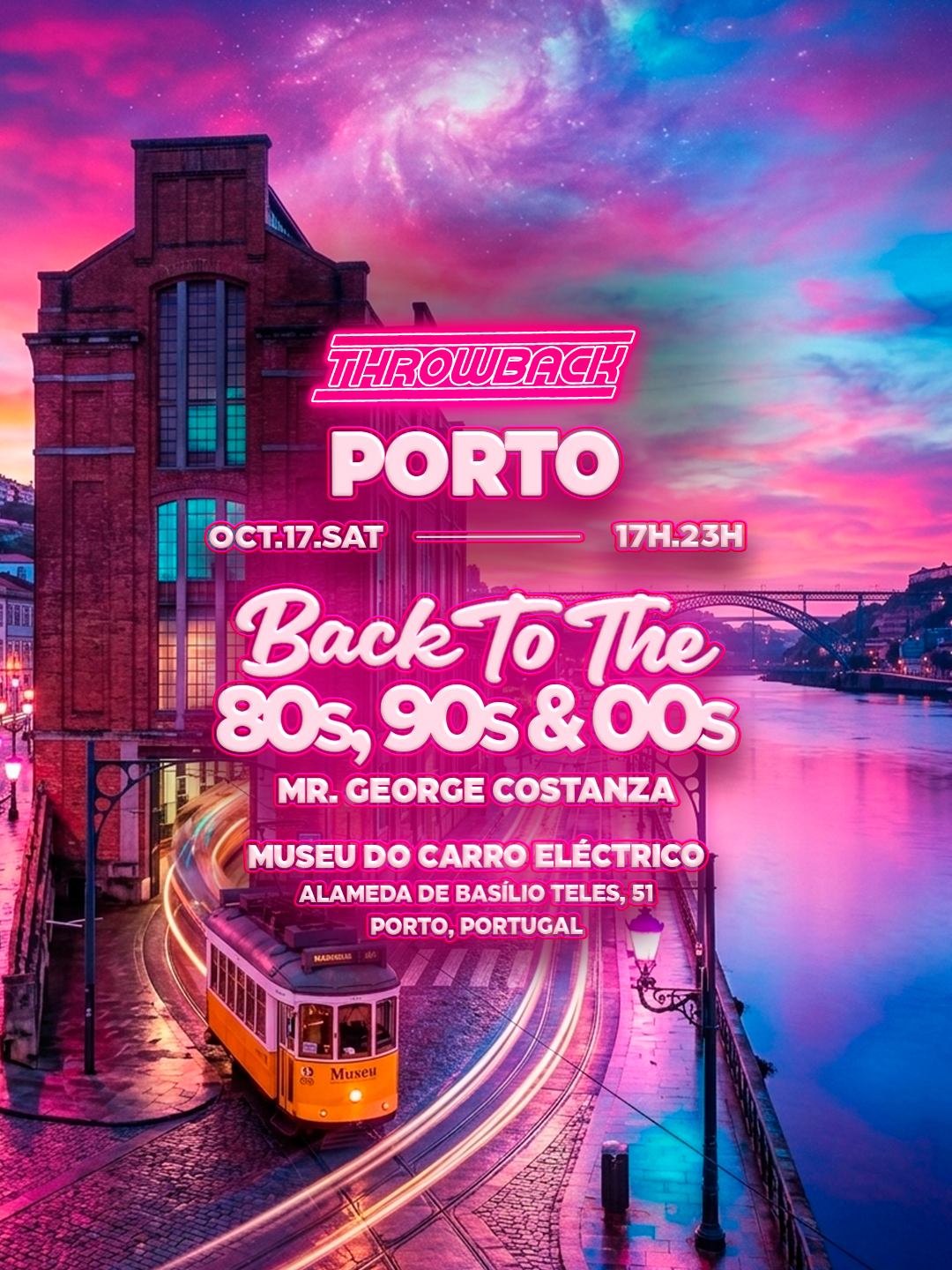 Throwback PORTO - Back to 80s, 90s & 00s - Museu do Carro Eléctrico